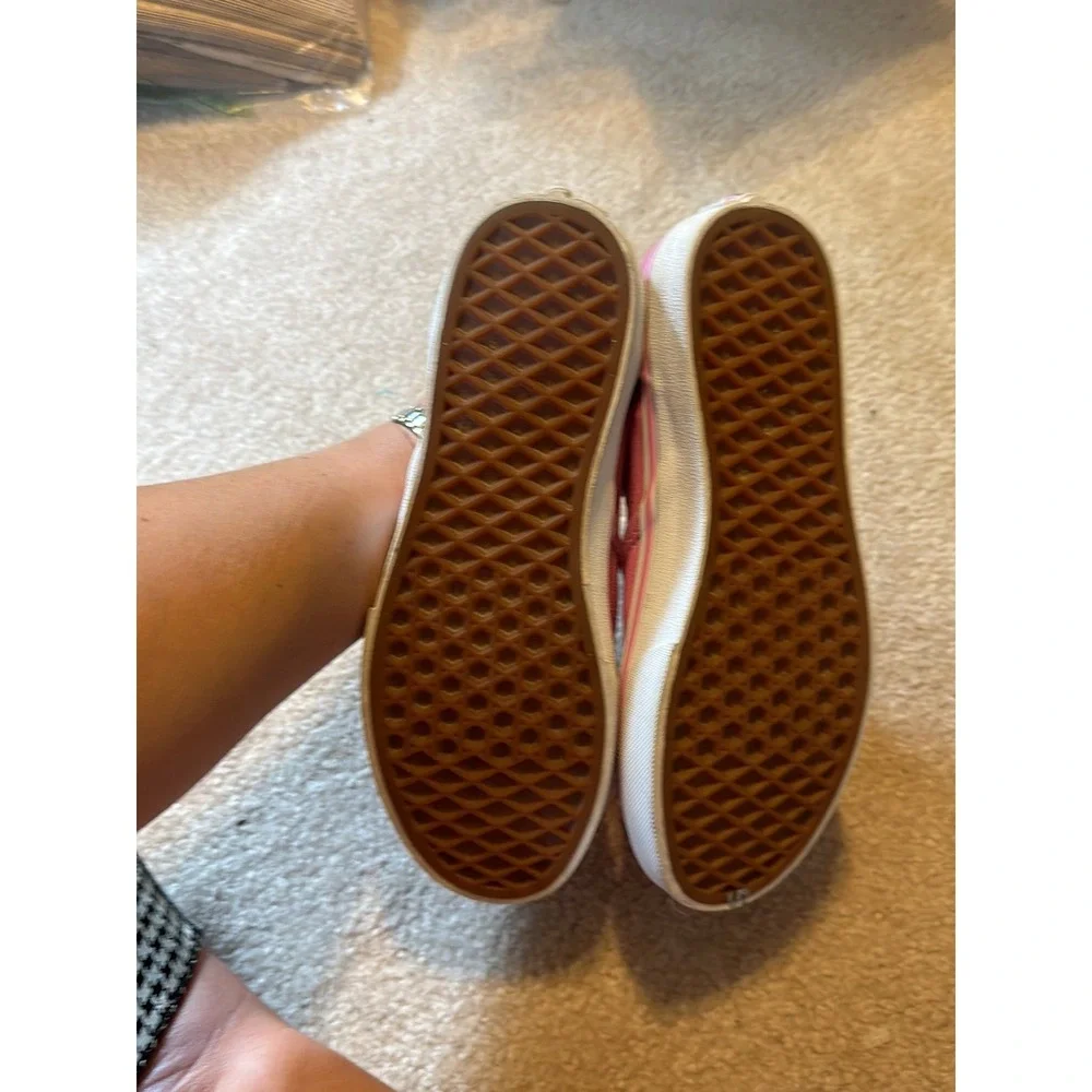 Vans Classic Slip On Kids Youth Shoes Bubble Gum Pink Size 4.5